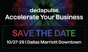save the date for dedapulse conference oct 26-29